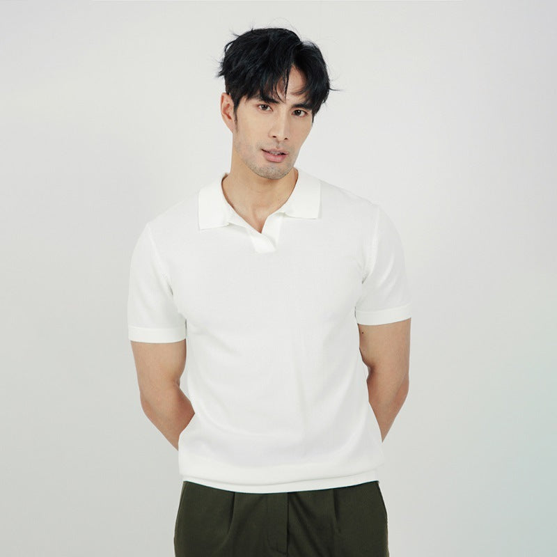 SORREN™ Élan Heritage Lapel Knit Polo