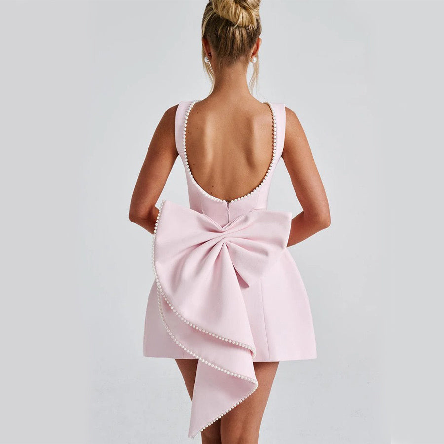 SORREN™ Seraphine Pearl Bow A-Line