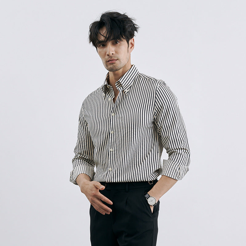 SORREN™ Regent Vertical-Stripe Shirt