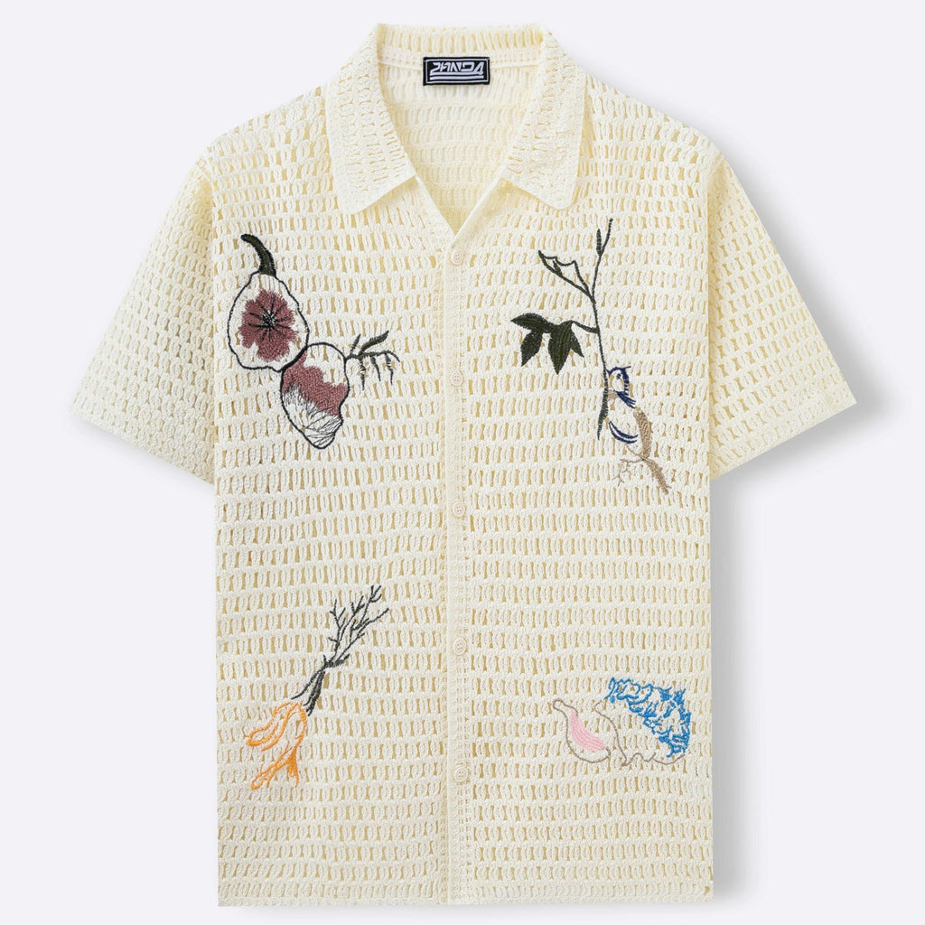SORREN™ Couturier Embroidered Knit Shirt