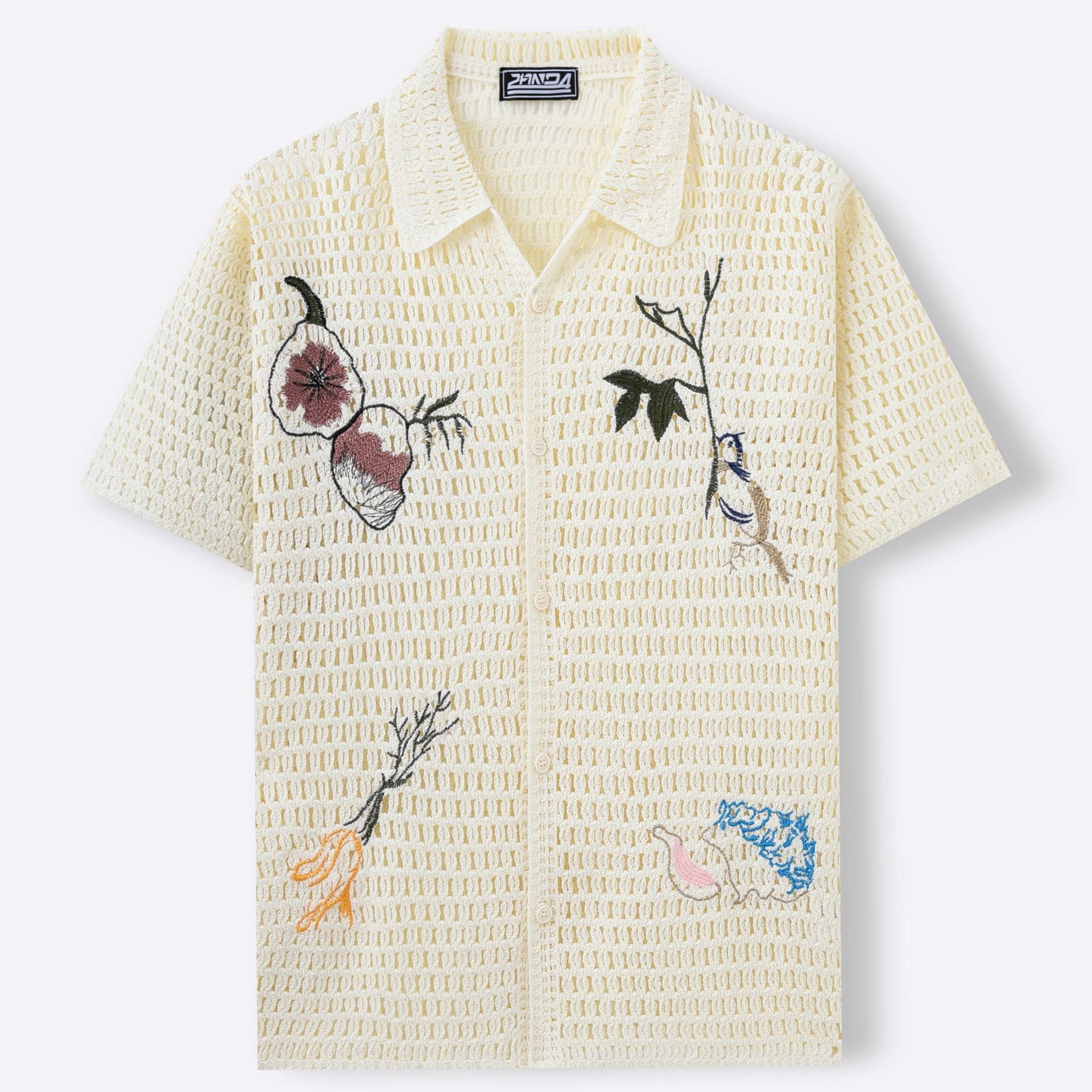 SORREN™ Couturier Embroidered Knit Shirt