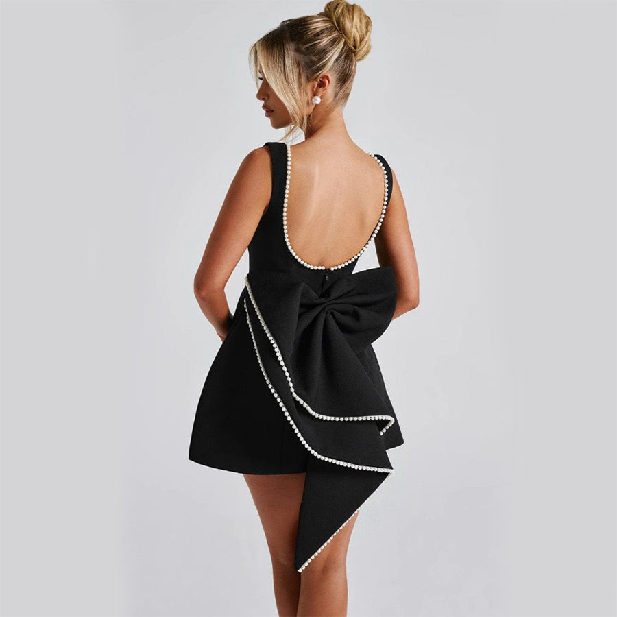 SORREN™ Seraphine Pearl Bow A-Line