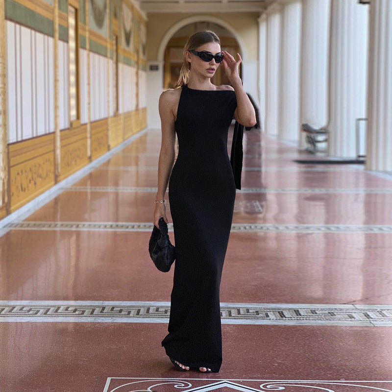 SORREN™ Selene One-Shoulder Ribbon Gown