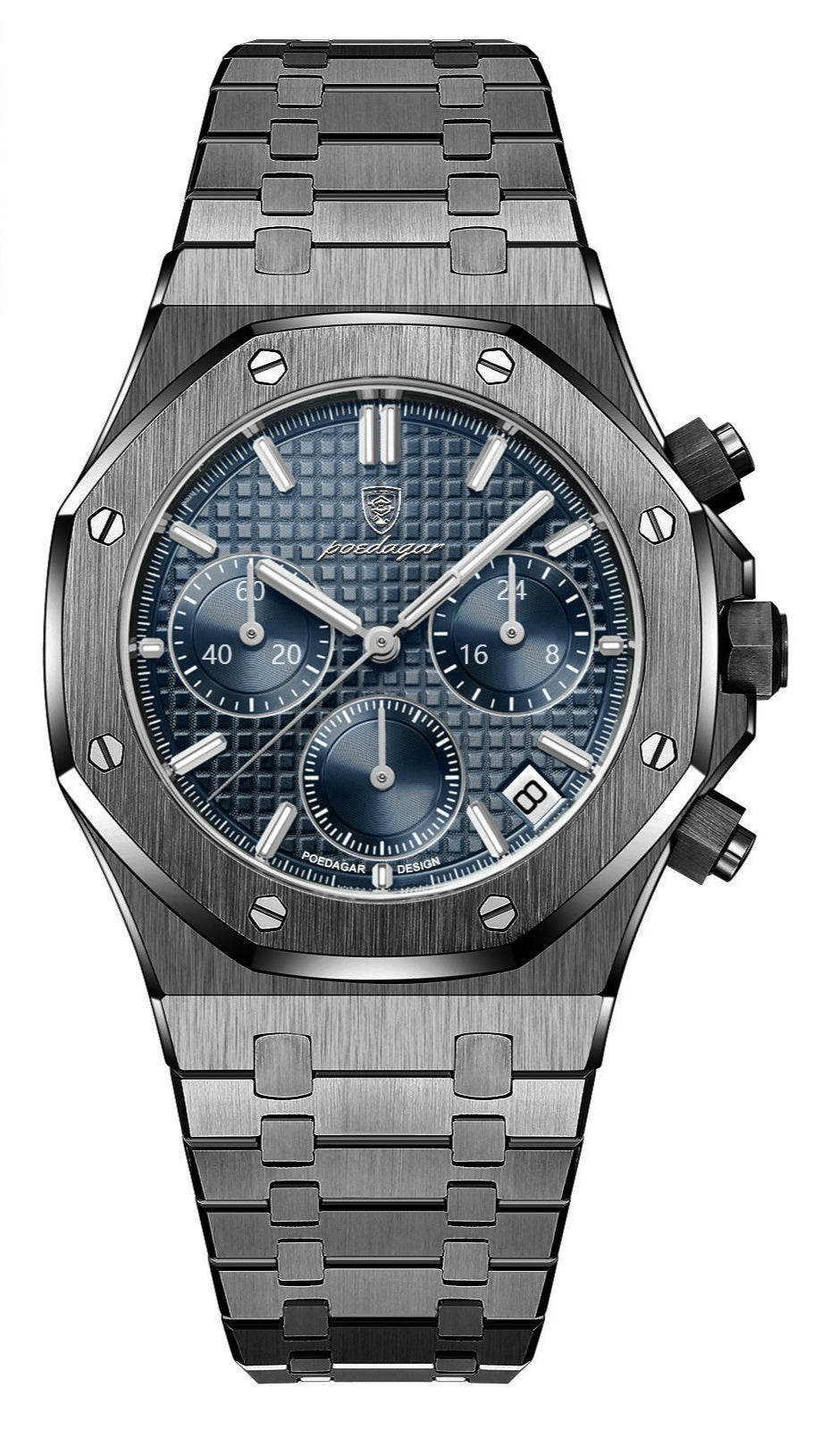 SORREN™ Meridian Day-Date Quartz Watch