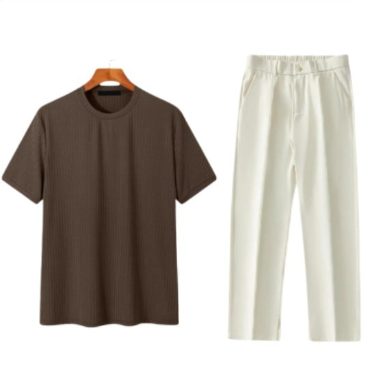 SORREN™ Aurora Draped Ice Silk Trousers