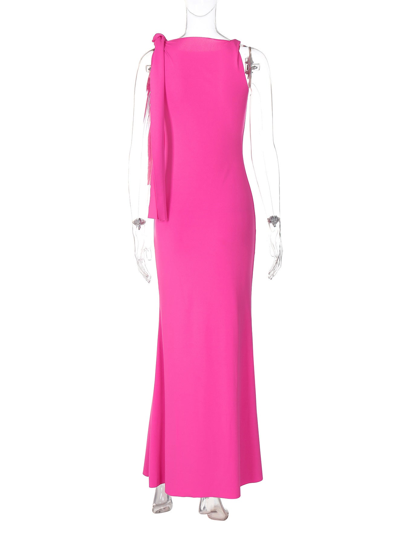 SORREN™ Selene One-Shoulder Ribbon Gown