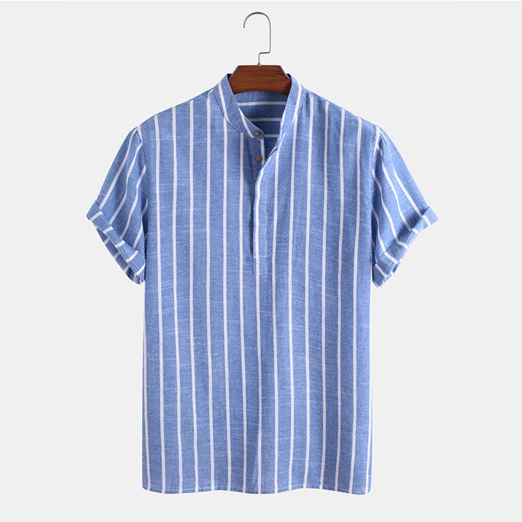 SORREN™ Regent Striped Short-Sleeve Shirt