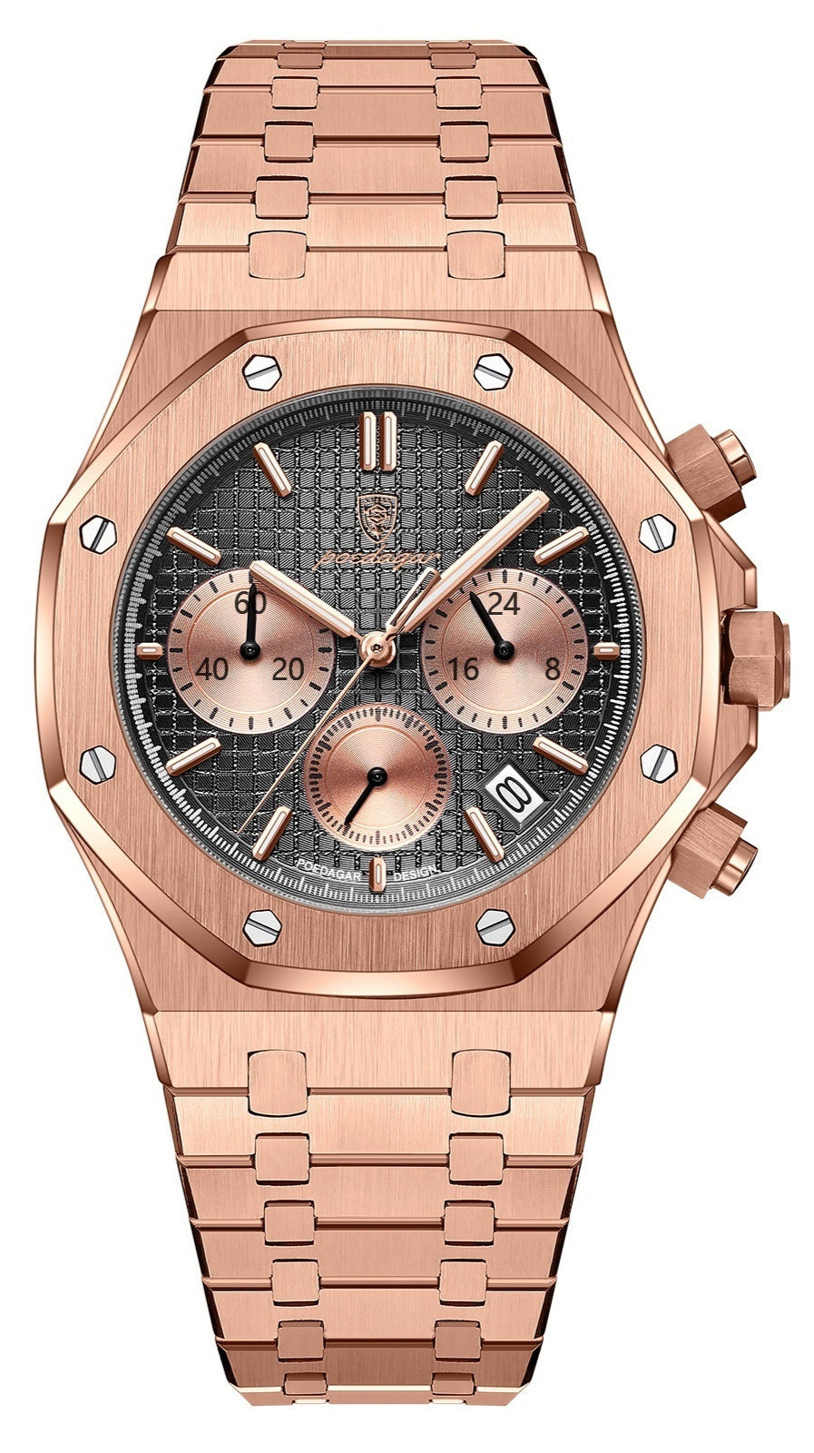 SORREN™ Meridian Day-Date Quartz Watch
