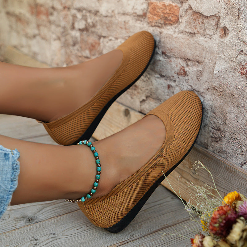 SORREN™ Aviana Knit Mesh Flats