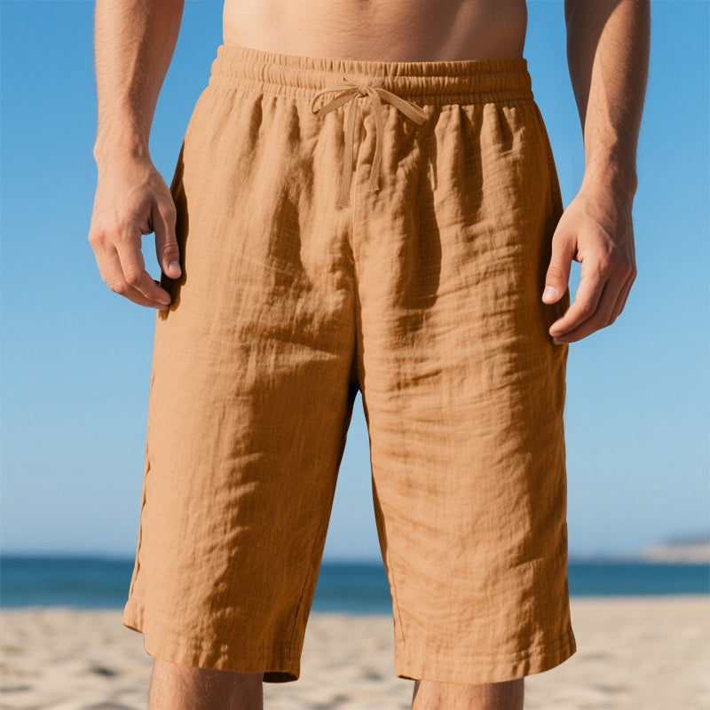 SORREN™ Riviera Linen Drawstring Shorts