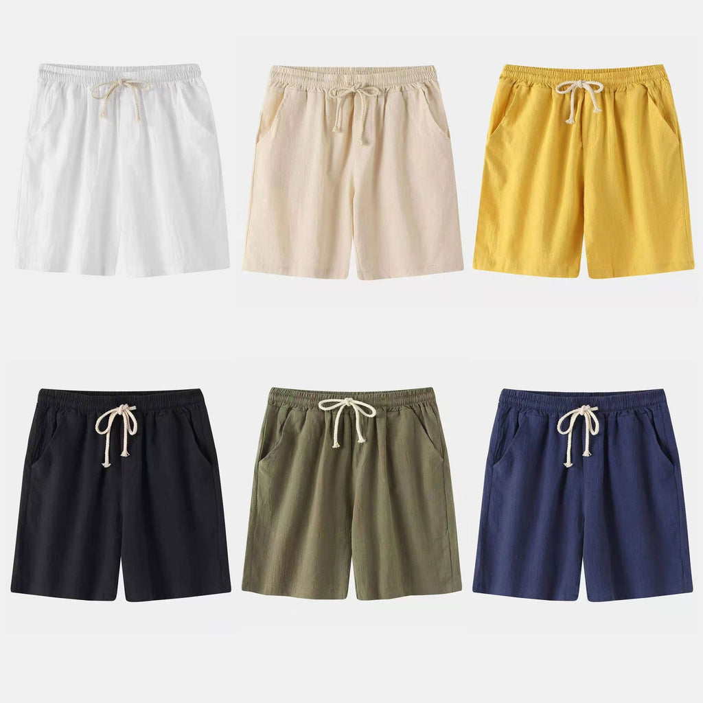 SORREN™ Siena Cotton-Linen Shorts