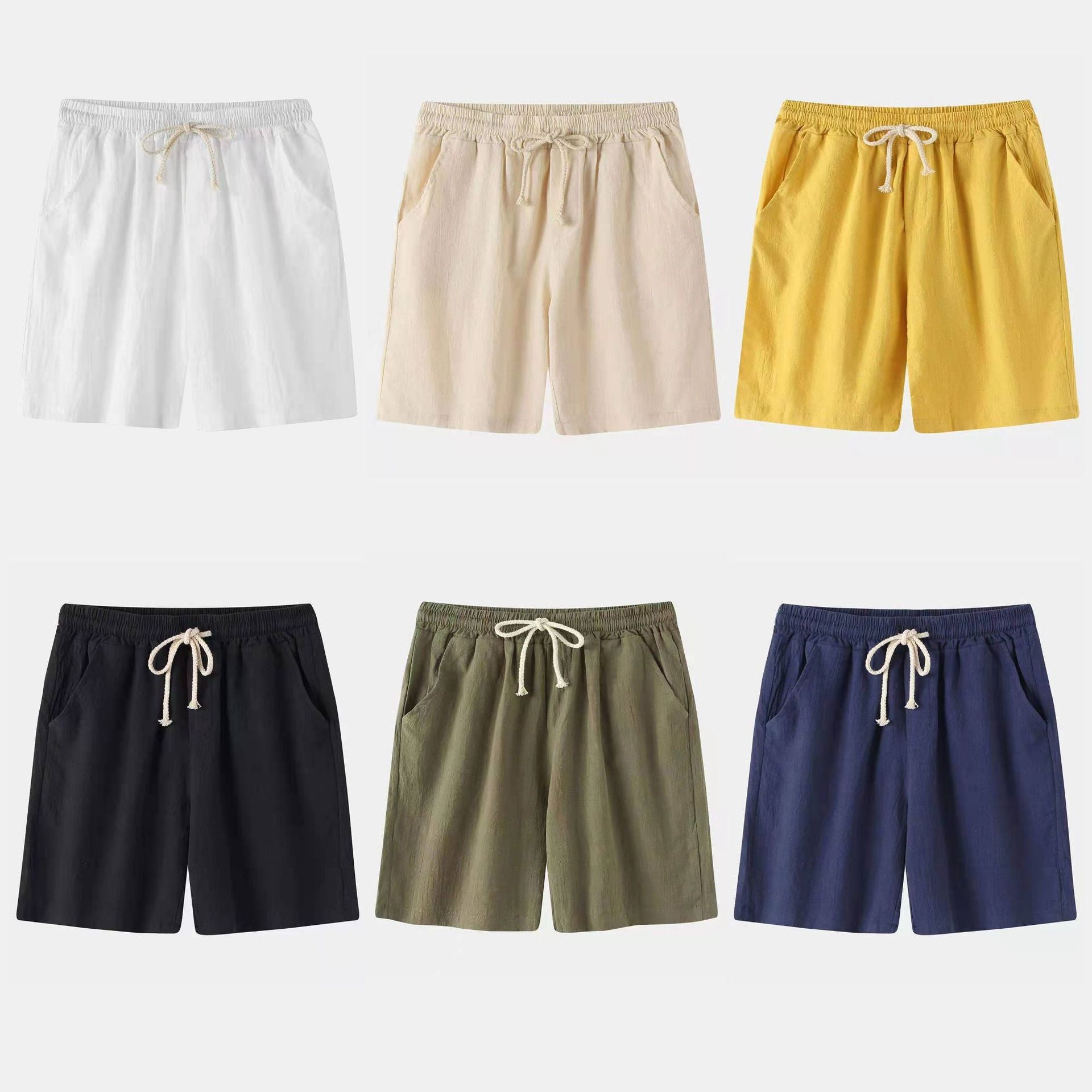 SORREN™ Siena Cotton-Linen Shorts