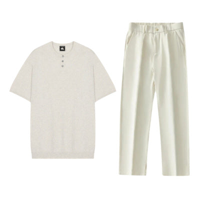 SORREN™ Aurora Draped Ice Silk Trousers