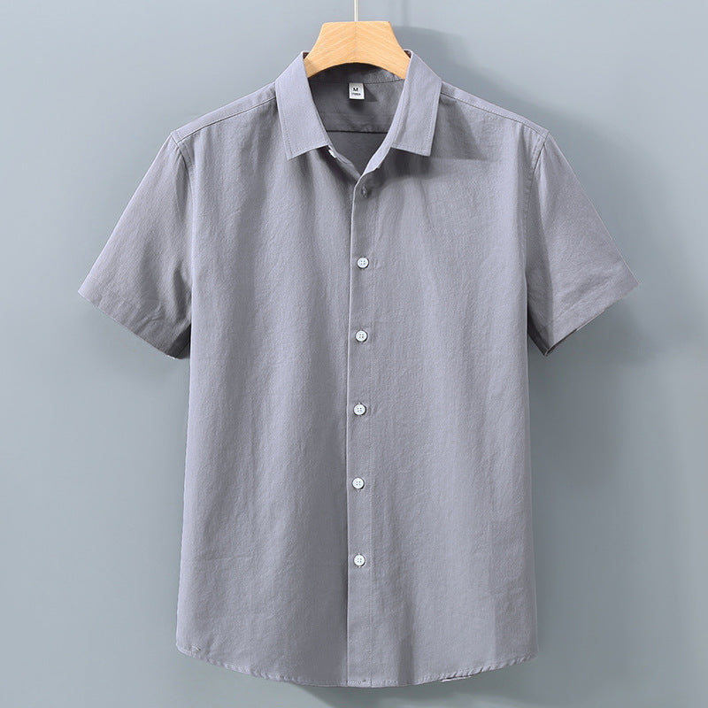 SORREN™ Alden Relaxed Cotton-Lapel Shirt