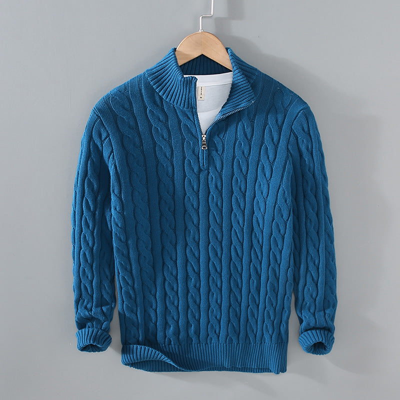 SORREN™ Lombardy Half-Zip Turtleneck Knit