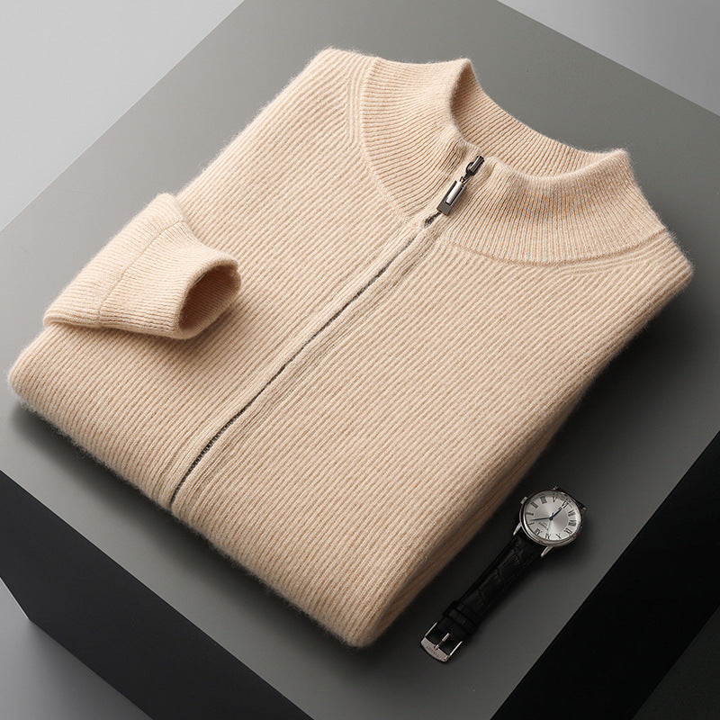 SORREN™ Crestfield Half-Zip Wool-Blend Cardigan