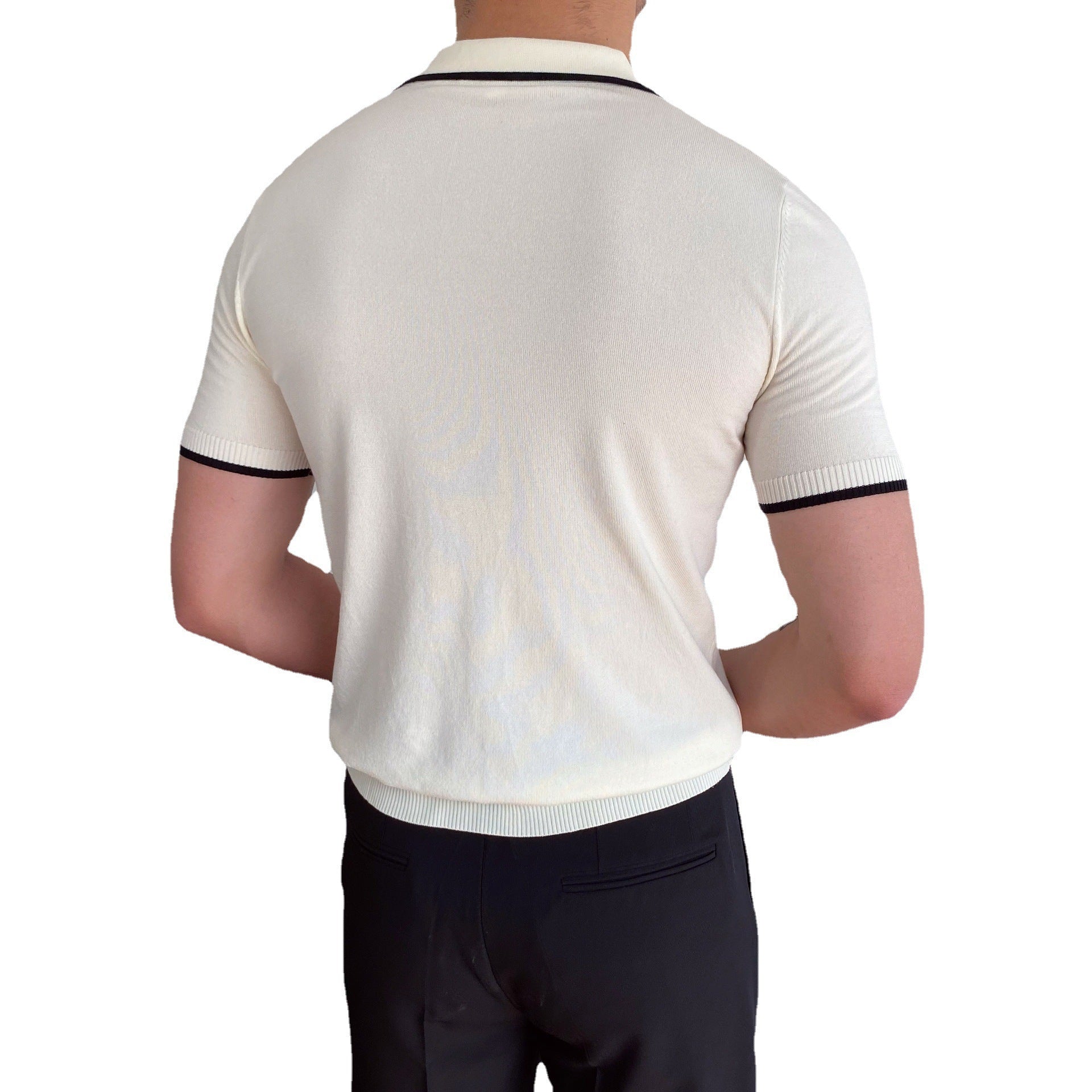 SORREN™ Beaumont Elbow-Sleeve Polo Tee