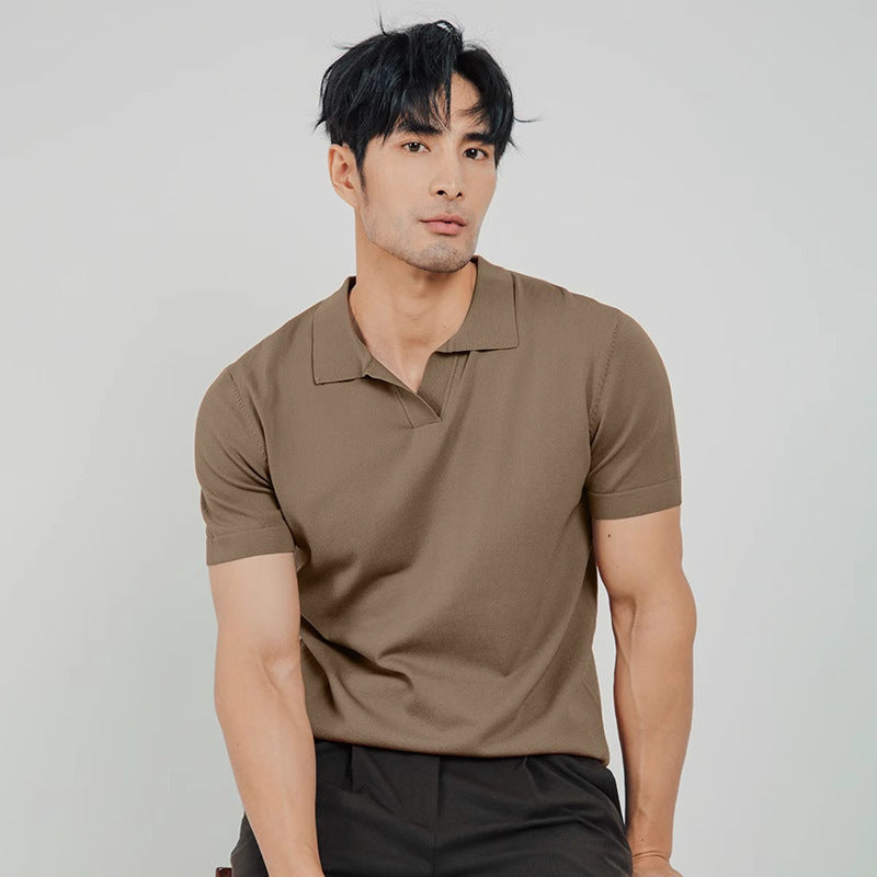 SORREN™ Élan Heritage Lapel Knit Polo