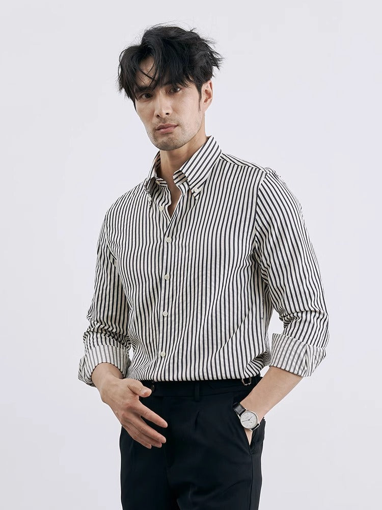 SORREN™ Regent Vertical-Stripe Shirt