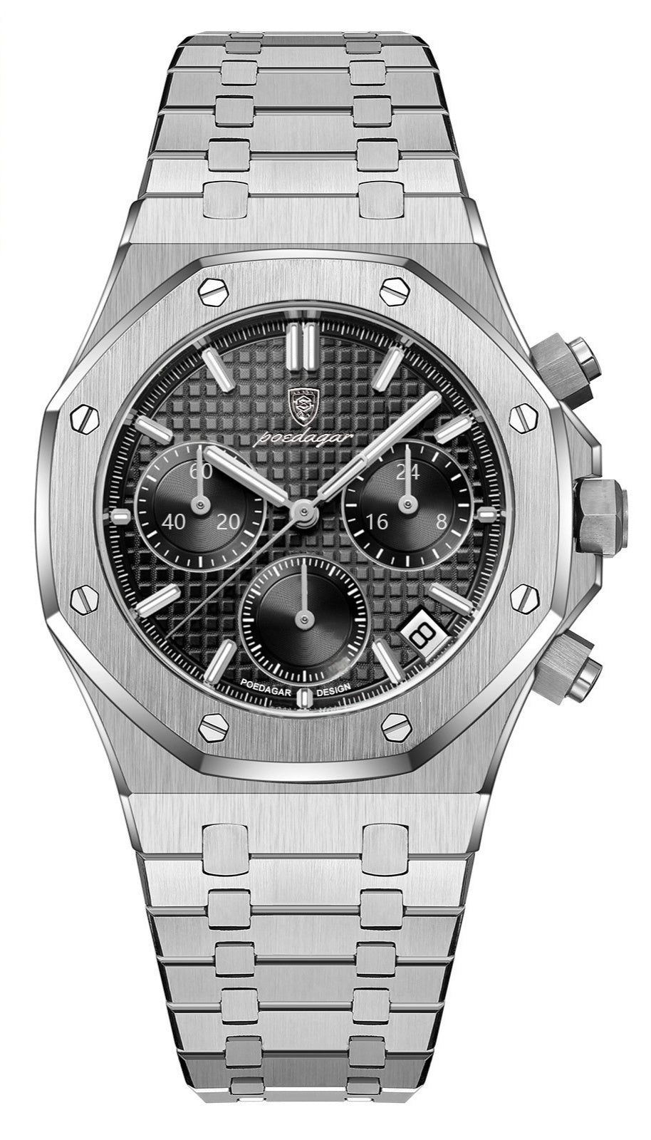 SORREN™ Meridian Day-Date Quartz Watch