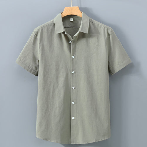 SORREN™ Alden Relaxed Cotton-Lapel Shirt