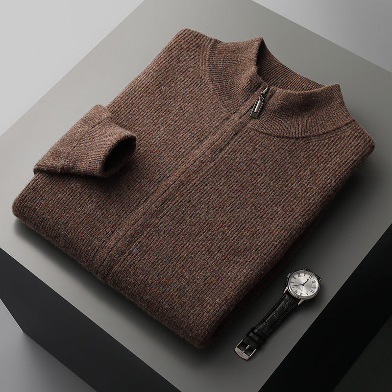 SORREN™ Crestfield Half-Zip Wool-Blend Cardigan