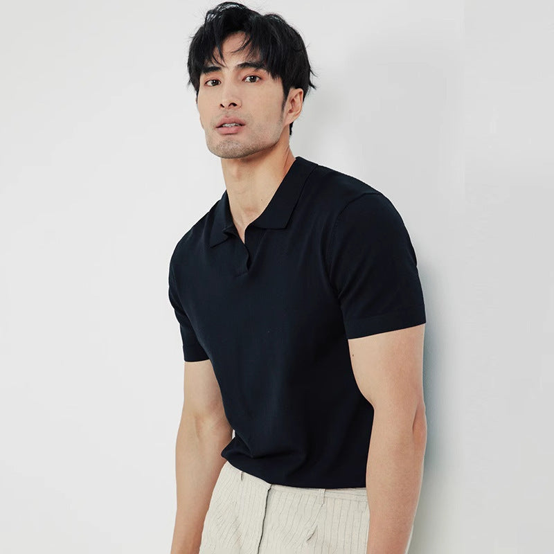 SORREN™ Élan Heritage Lapel Knit Polo