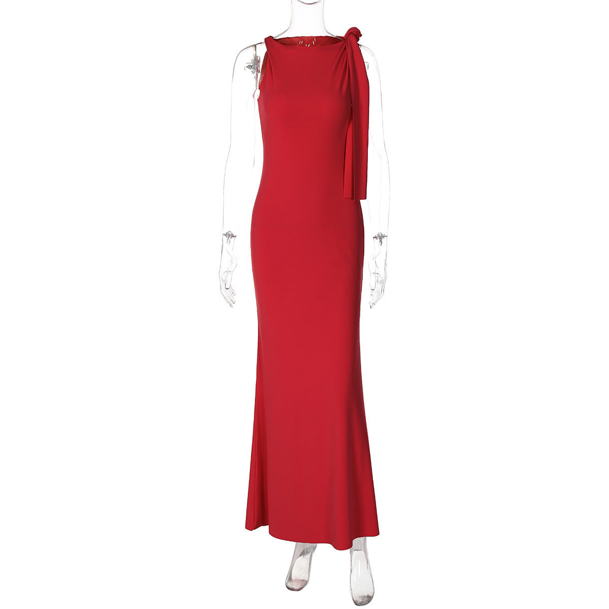 SORREN™ Selene One-Shoulder Ribbon Gown