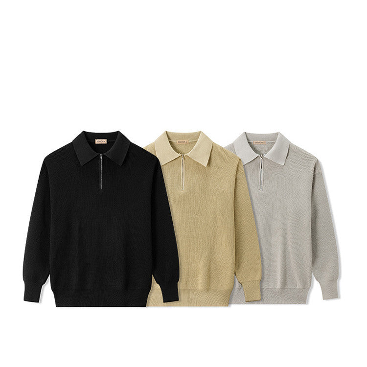 SORREN™ Cesare Half-Zip Heritage Knit