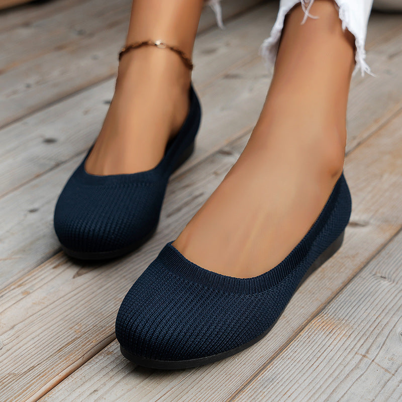 SORREN™ Aviana Knit Mesh Flats