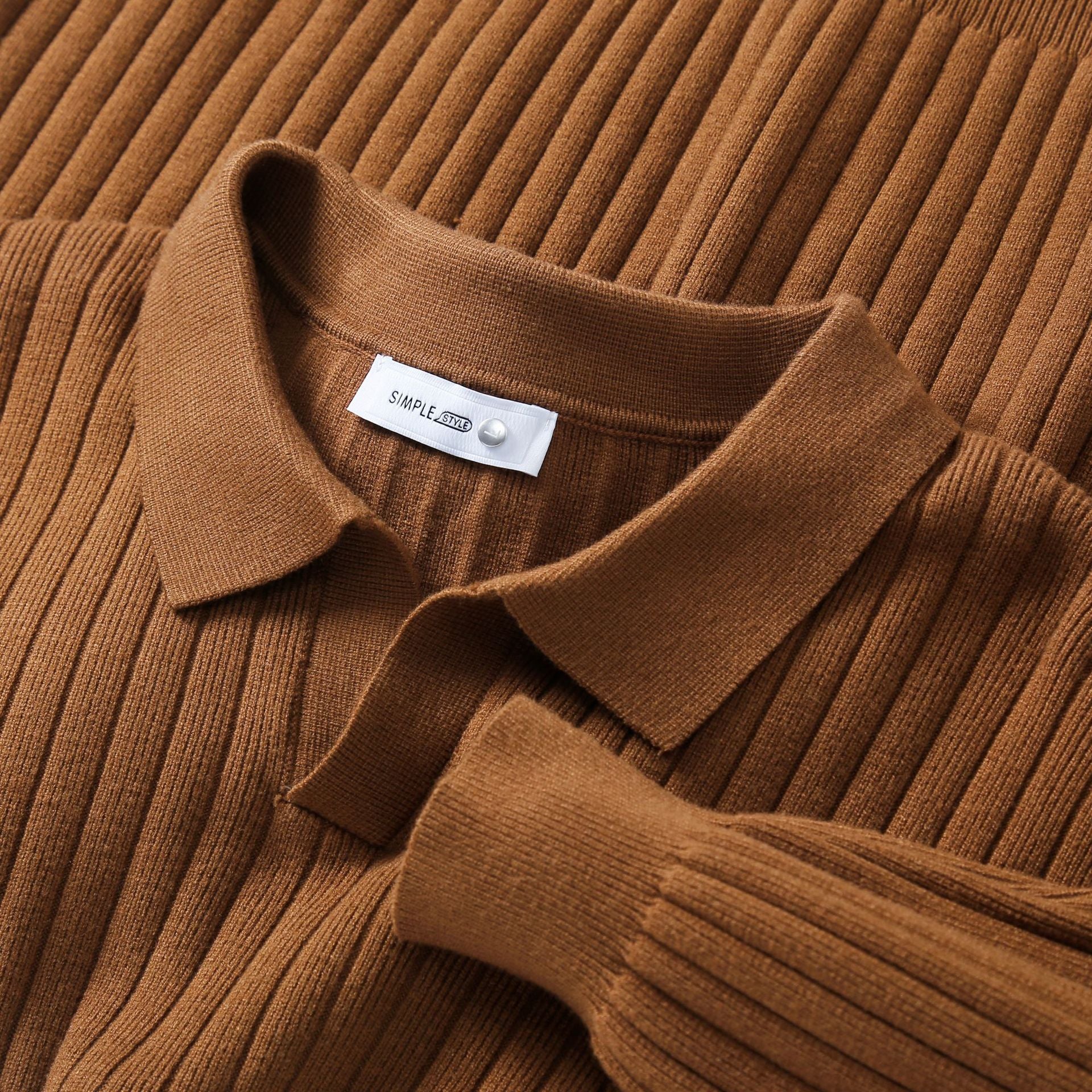 SORREN™ Ashcombe Vertical V-Neck Sweater