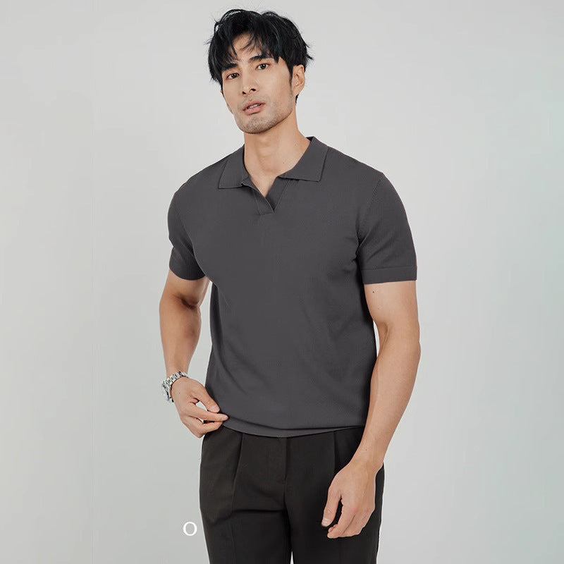 SORREN™ Élan Heritage Lapel Knit Polo