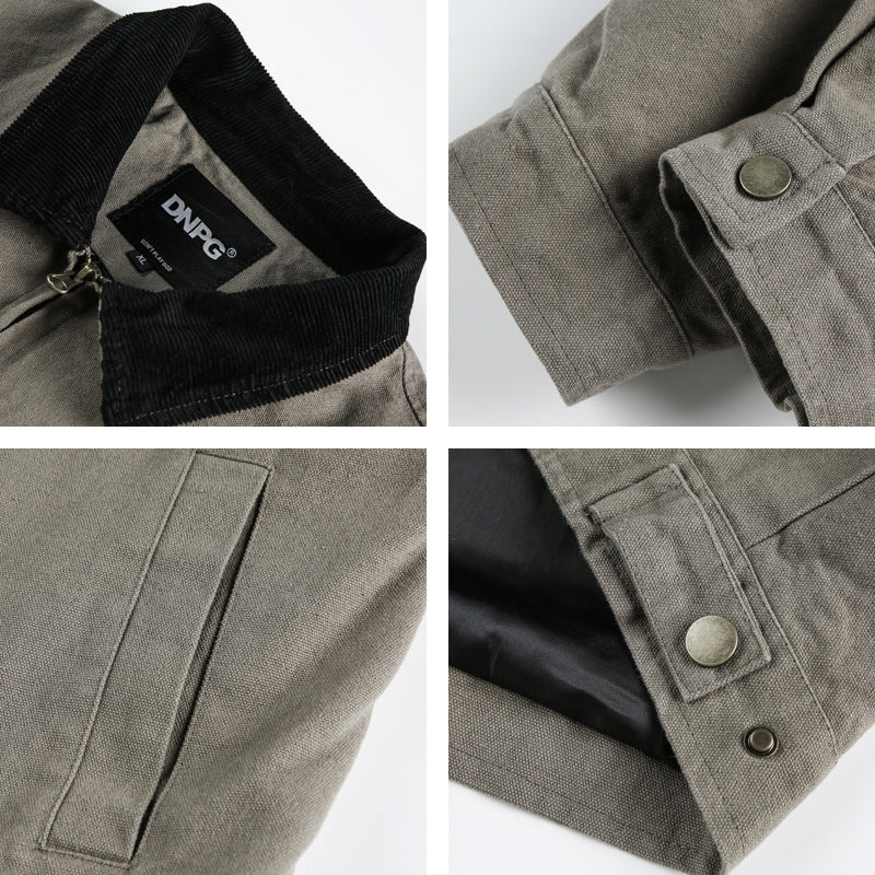 SORREN™ Beaumont Washed Corduroy-Collar Jacket